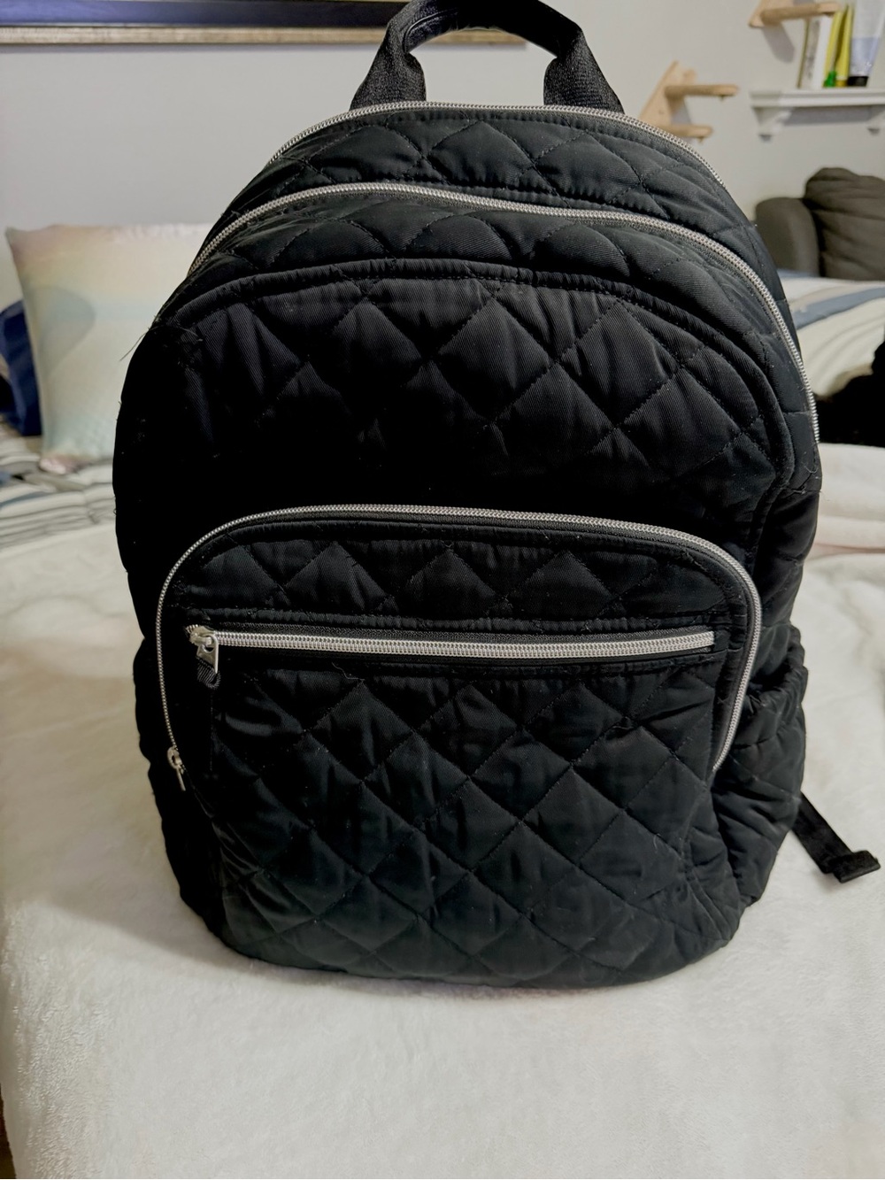Very Bradley quilted large backpack